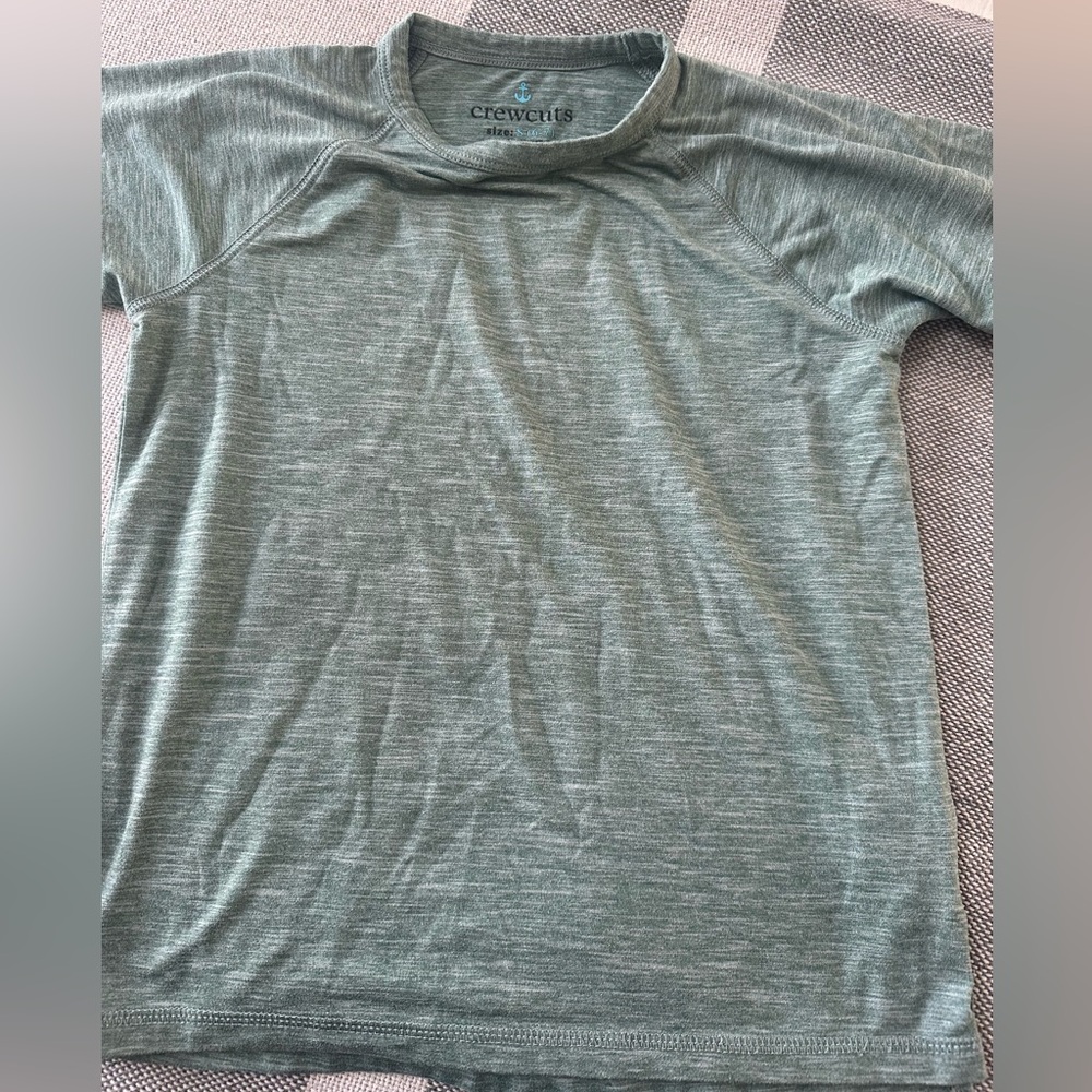 J Crew Crewcuts Active Tech Tee 6-7